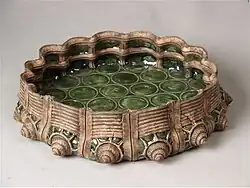 Groene glasschaal (1997)