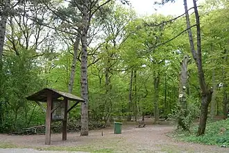 Ingang van het park; zomer 2013