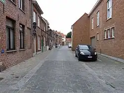 De Groenestraat, gezien richting Raamstraat