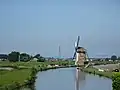 Groeneveldse molen uit 1719 en de polder (2019)