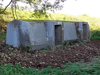 Groepsschuilplaats uit de Eerste Wereldoorlog