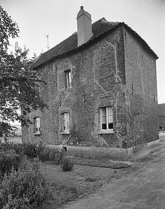 Groethofstraat, het gebouw dat ook wel De Spijker werd genoemd