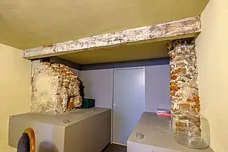 Restant Boteringepoort onder het Corps de Garde