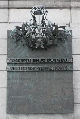 Bevrijdingsplaquette (Groningen)