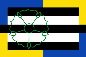 Vlag van het Polderdistrict Groot Maas en Waal