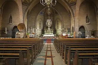 Interieur van de kerk (2016)