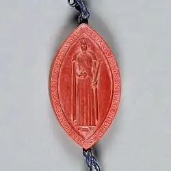 Grootzegel van koningin Juliana aan de erkenning van Suriname (1975)