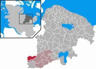 Kaart van Großharrie