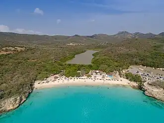 Grote Knip Curacao - Uitzicht op de baai