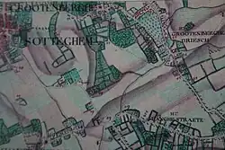 Grotenberge op de Ferrariskaart