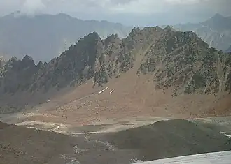 De Grubenkarspitze vanuit het westen