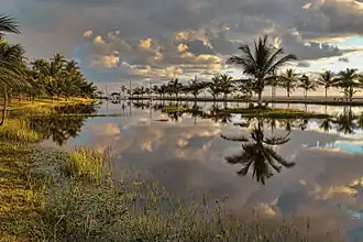 Guaratiba bij zonsopgang in de gemeente Prado
