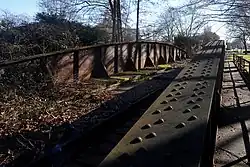 Spoorbrug bij Guebwiller zuidzijde