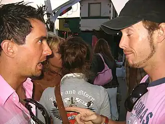 Guido Weijers (links) en Charly Luske (2006)