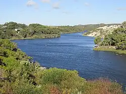 vanaf een uitkijkpunt