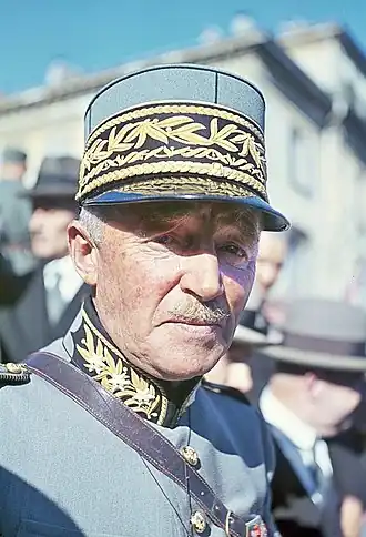 Guisan Visp in Visp in 1942.
