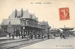 Station Guise rond 1910