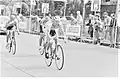 Peter Van Impe in actie tijdens Gullegem Koerse 1990.