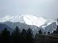 Gebergte bij Gulmarg