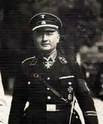Sturmführer Gustav von Wulffen, rond 1933