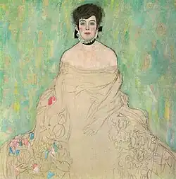 Portret van Friederike Maria Beer, 1917-1918, Belvedere, Wenen