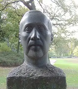 Portret Heinrich Mann, Berlin-Pankow