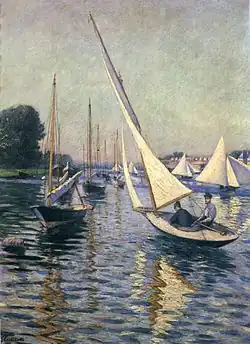 Seurat: Regatta in Argenteuil, 1893