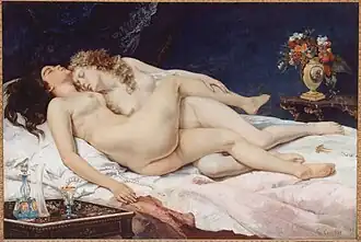 De slaap, 1866, Petit Palais, Parijs