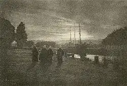Crépuscule, 1908