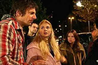 Guy Goossens op de set van Matroesjka's