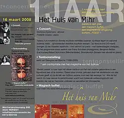 Het Huis van Mihr, 2008