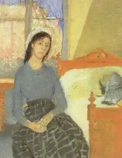 The Artist in her Room, ca. 1907-09