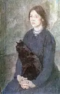 Young Woman Holding a Black Cat, 1920-25, Tate Britain, Londen