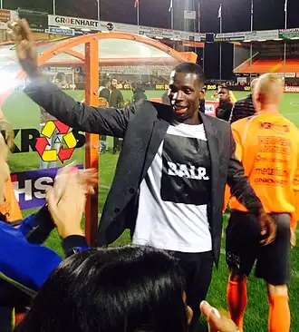 Van Velzen in zijn tijd bij FC Volendam