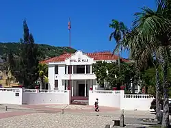 Het stadhuis Hôtel de ville van Cap-Haïtien
