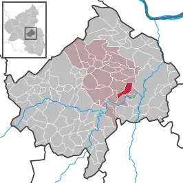Kaart van Hüffelsheim