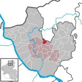 Kaart van Hümmerich