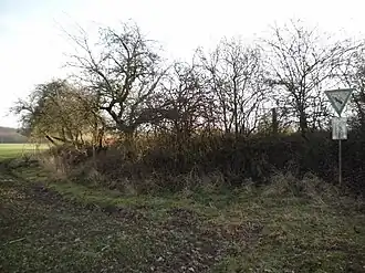 Hünenburg im Barbruch, restant van een voormalige ringwal ten oosten van Boke