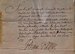 Verzoek van Willem III aan het hospitaal te Roermond om gewonde en zieke soldaten op te nemen (1675)