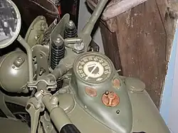 42WLA ("Liberator")-tank met snelheidsmeter