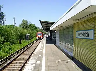 Station Diebsteich in 2008