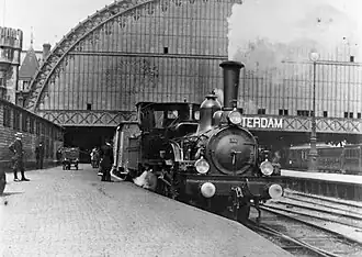 H.S.M. 186 in Amsterdam in 1900.