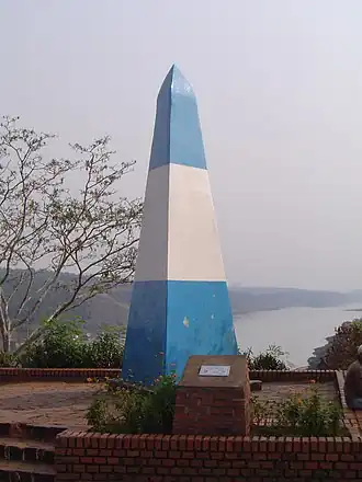 De Argentijnse blauw-witte obelisk