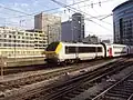 De InterCity Brussel-Zuid/Midi - Luxemburg te Brussel-Noord