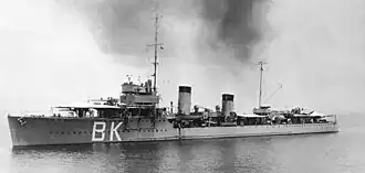 Hr.Ms. Banckert in Nederlands-Indië