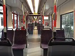 Interieur bak b, d, c, a