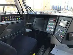 Bestuurderscabine (rechterzijde)