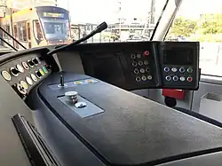 Bestuurderscabine (linkerzijde)