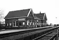 Het stationsgebouw in 1970