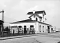 Stationsgebouw in 1966